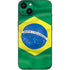 Brazil Flag iPhone 15 Plus Skin